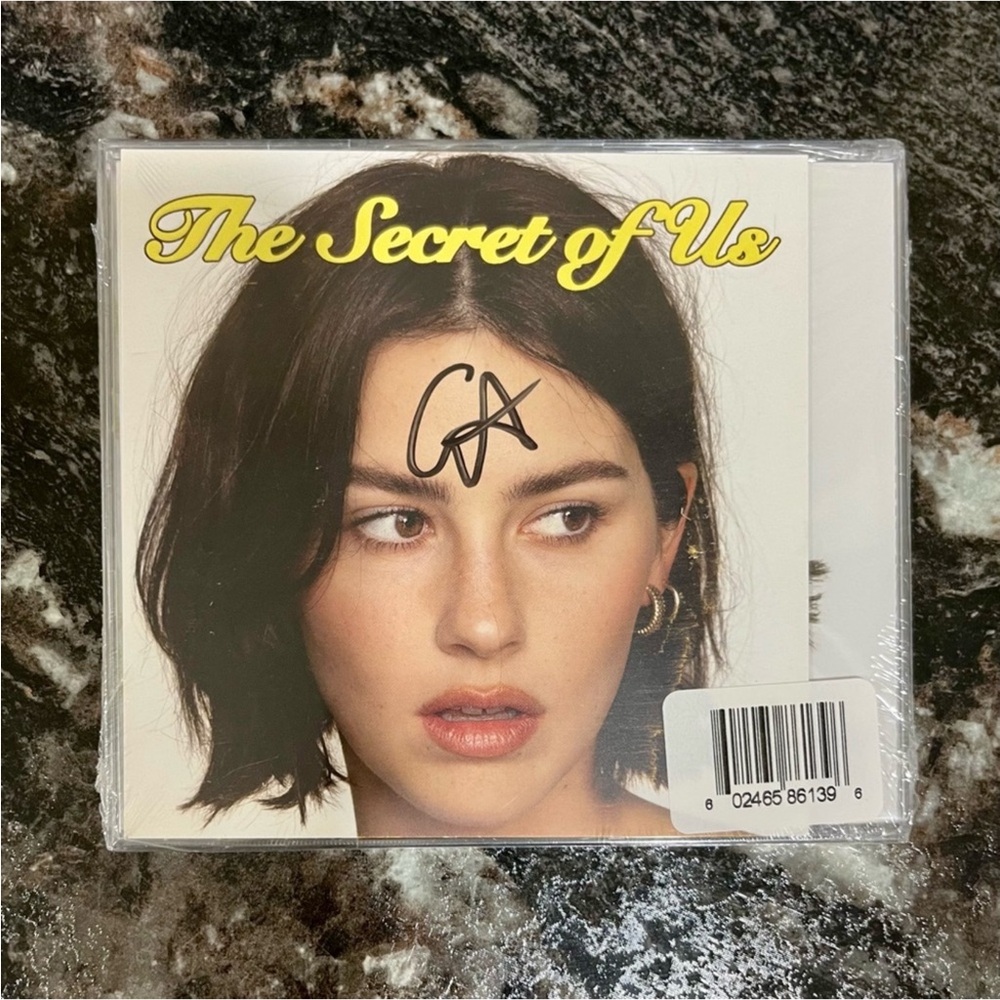 Gracie Abrams The Secret of Us Signed CD Brand New Sealed